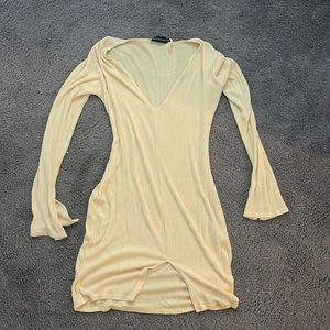 Light Yellow Soft Dress